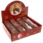 Коледна панделка червена 1, 6.3CM.X10YARDS