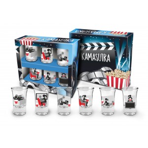 Камасутра гарфични шотове к-т от 6 бр в кутия за подарък