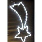 Звезда от бели LED /диодни/ лампички /2м/;40/1 Звезда от бели LED /диодни/ лампички /2м/;40/1