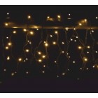  Завеса,3,5х0,8м,300 бели оризови лампички, зелен