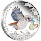 Сребърна монета "Новородени съкровища" Сребърна монета "Новородени съкровища"