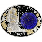 Сребърна монета „Зодиакални знаци - Дева“ Сребърна монета „Зодиакални знаци - Дева“