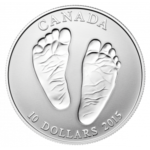 Сребърна монета „Добре Дошъл на Света“ 2015