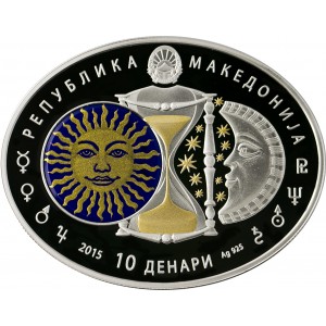 Сребърна монета „Зодиакални знаци - Водолей“ Сребърна монета „Зодиакални знаци - Водолей“