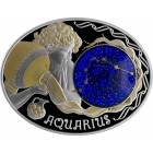 Сребърна монета „Зодиакални знаци - Водолей“ Сребърна монета „Зодиакални знаци - Водолей“