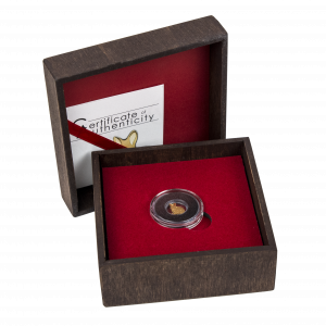 Златна монета „Златно късметлийско зайче“