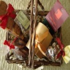 Кошница кафе, чай и шоколад