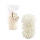 Свещ бяла роза Свещ бяла роза