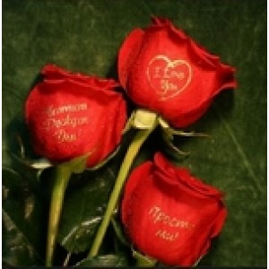 Печат с уникален дизайн на рози с безплатна доставка в цялата страна