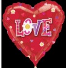Фолиев балон сърце Фолиев балон сърце