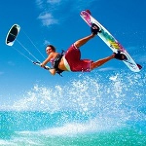 Уроци по кайт сърф на остров Лефкада в Гърция