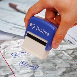 'Like' and 'Dislike' Stamps