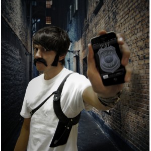 Secret Agent Phone Holder