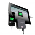 Dual Power Bank - 6600mAh (Black)