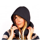 Hoodie Travel Pillow Black