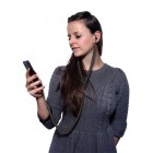 Curly Earphones - black