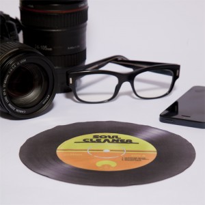 Soul Cleaner - Vinyl shaped microfiber cloth