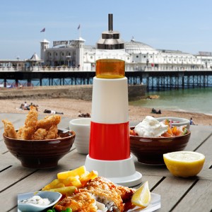 Lighthouse Set - Salt, Pepper & Oil