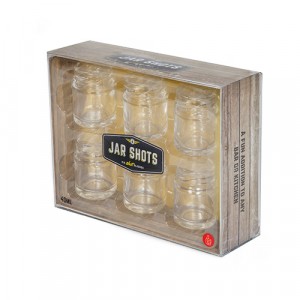 Shot Glass Jar (6 pack)