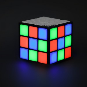 LED Cube Bluetooth Speaker                                  