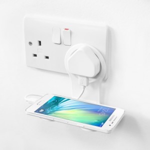 Phone Holder Charging Shelf