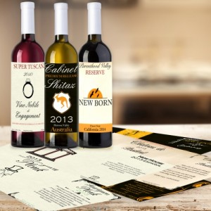 Wine Bottle Labels (Pack of 10 ) 