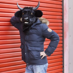 Bull Moving Mask   