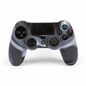 PS4 Controller Silicon Skin Blue (Camo)