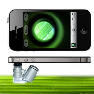 Мини Микроскоп за iPhone 4