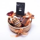 Кошница кафе и шоколад