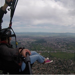 Летене с парапланер от Витоша
