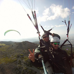 Летене с парапланер от Витоша
