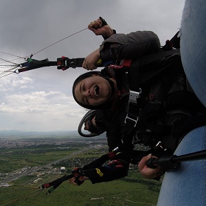 Летене с парапланер от Витоша