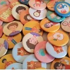 Рекламни значки - 25 мм. - Тип 'Копче' Рекламни значки - 25 мм. - Тип 'Копче'